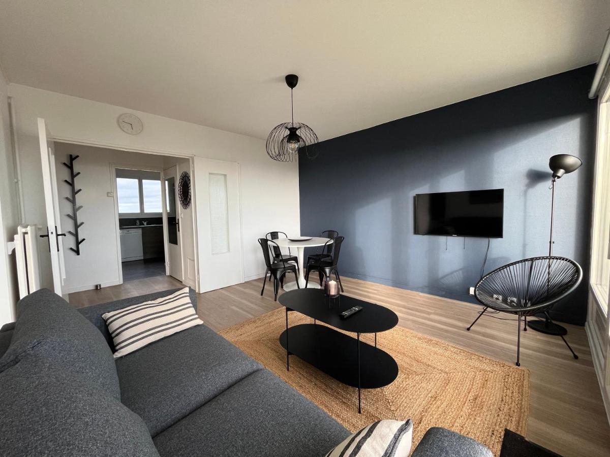 Nouveau! Appartement Vue Mer 180° Et Place Parking Брест Экстерьер фото